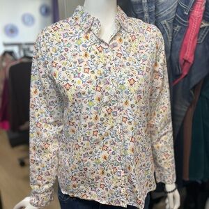 Croft & Barrow Multicolor Floral Shirt